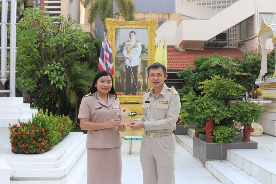 การประเมินการตรวจห้องเรียนสีขาวระดับดีเด่น ประจำปีการศึกษา 2562