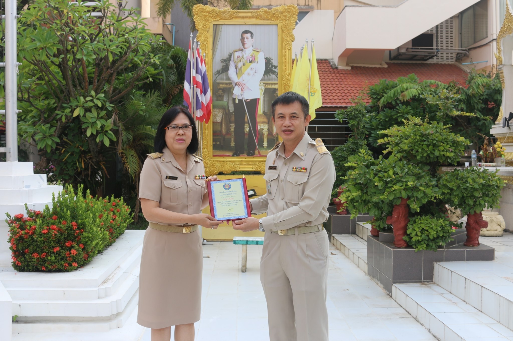 การประเมินแฟ้มห้องเรียนสีขาวระดับดีเด่น ประจำปีการศึกษา 2562 