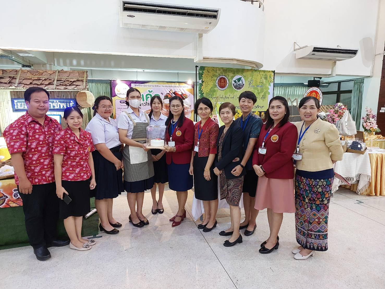 การประเมินผลการดำเนินงานศูนย์บ่มเพาะผู้ประกอบการอาชีวศึกษา ระดับภาค ภาคเหนือ ประจำปีงบประมาณ 2566