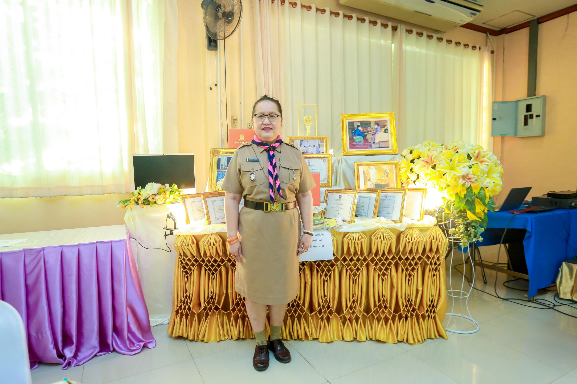 ผู้บริหารดีเด่น จากการคัดเลือกผู้บริหารดีเด่น ประจำปี 2566 ระดับภาคเหนือ